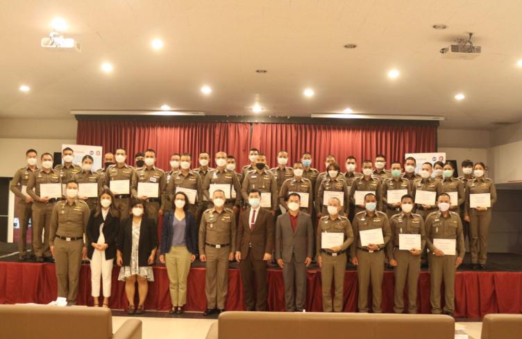 Police commissioner and participants.jpg Police commissioner and participants.jpg
